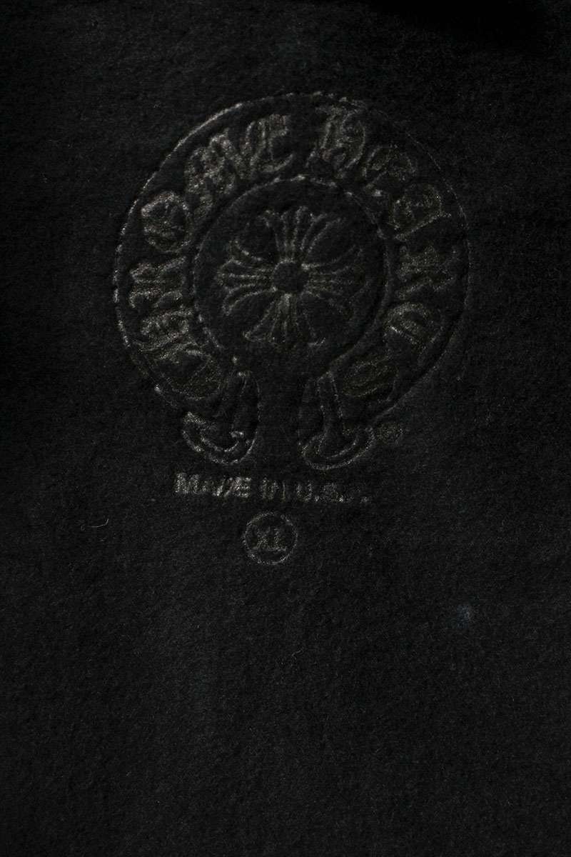 Chrome Hearts Arm Logo Print Zip Hoodie Multi Size XL