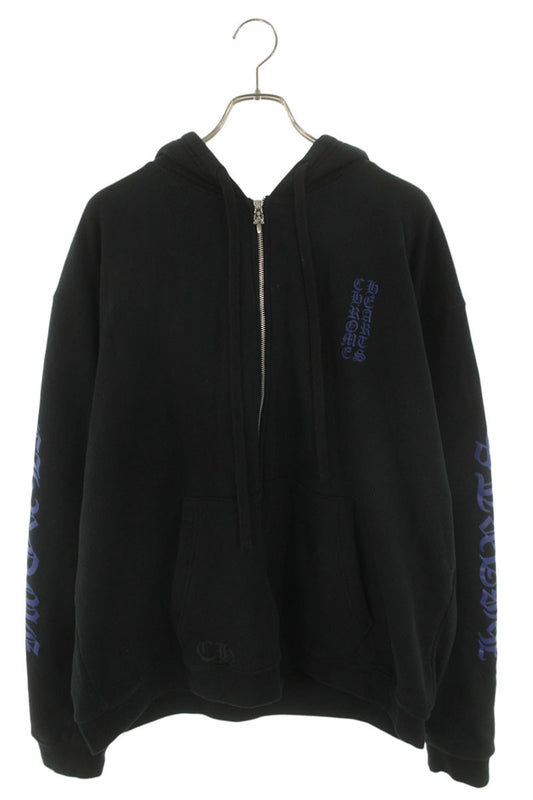 Chrome Hearts Sleeve Logo Dagger Zip Hoodie Multi Size XL