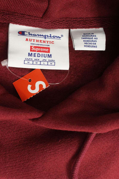 Supreme x Champion 25SS Champion Hooded Sweatshirt Red Size M