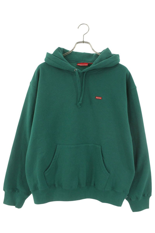 Supreme 24AW Small Box Logo Hooded Sweatshirt Green Size M