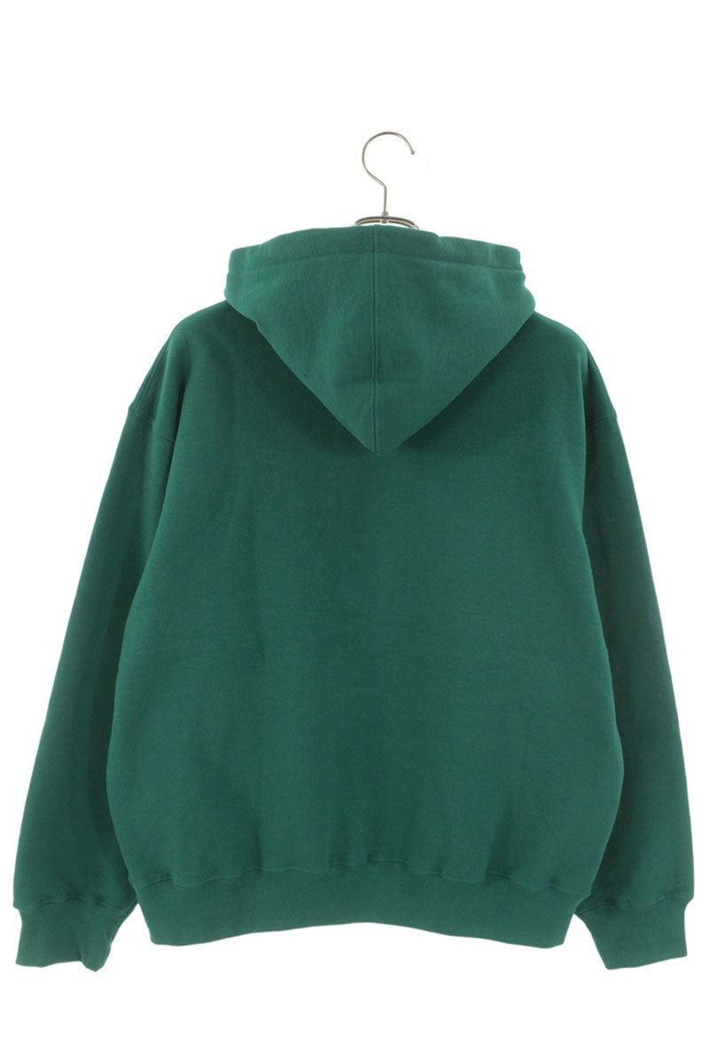 Supreme 24AW Small Box Logo Hooded Sweatshirt Green Size M