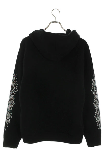 Chrome Hearts Cashmere Floral Embroidered Zip Hoodie Size S