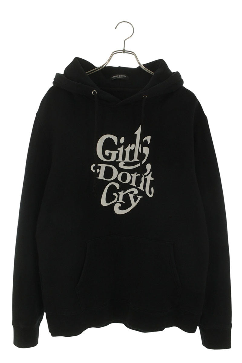 Undercover x Girls Don't Cry Logo Print Hoodie Black Size 4
