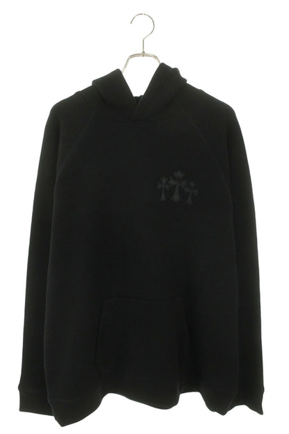 Chrome Hearts Back CH Logo Cross Embroidered Hoodie Size XXL