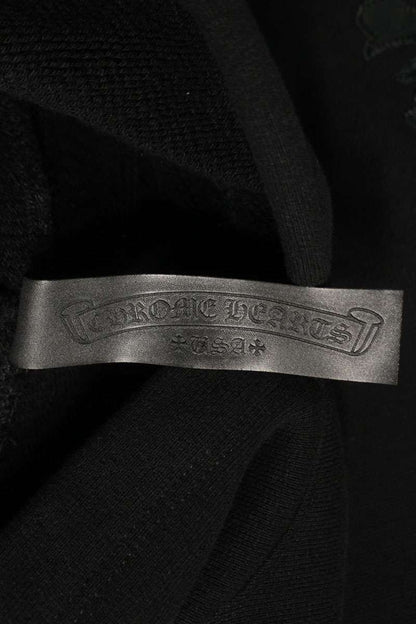 Chrome Hearts Back CH Logo Cross Embroidered Hoodie Size XXL