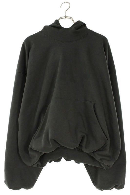 YEEZY x GAP By Balenciaga Logo Print Hoodie Black Size S