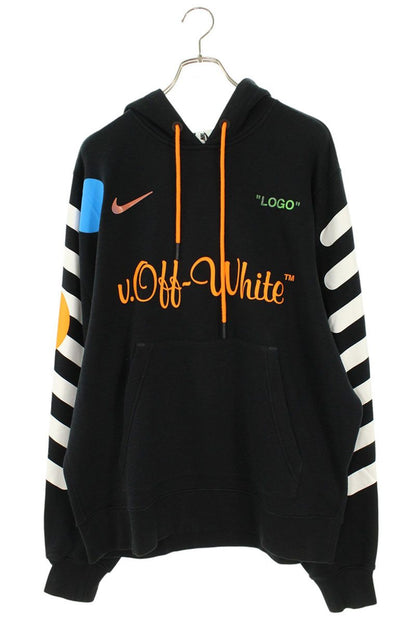 NIKE OFF-WHITE Football Collection Hoodie Size L