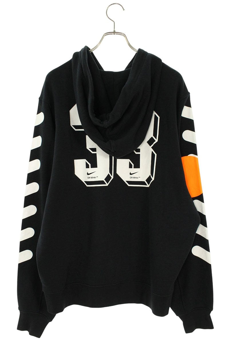 NIKE OFF-WHITE Football Collection Hoodie Size L