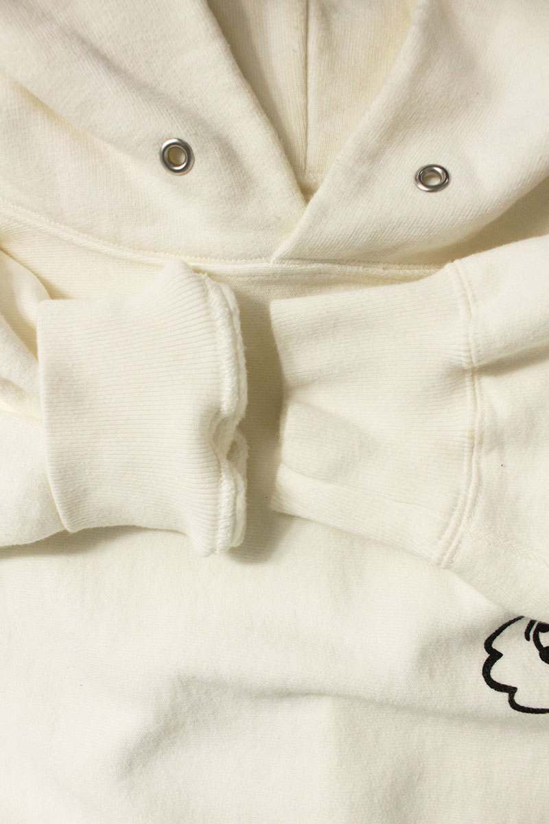 Human Made Print Hoodie White Size L