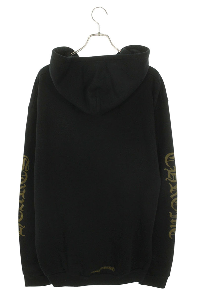 Chrome Hearts SWTSHRT HD ZIP Sleeve Logo Print Zip Size XL