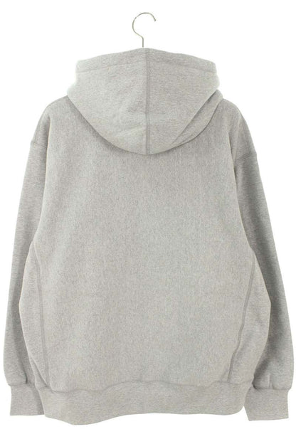 Supreme 20AW Cross Box Logo Hooded Sweatshirt Gray Size L