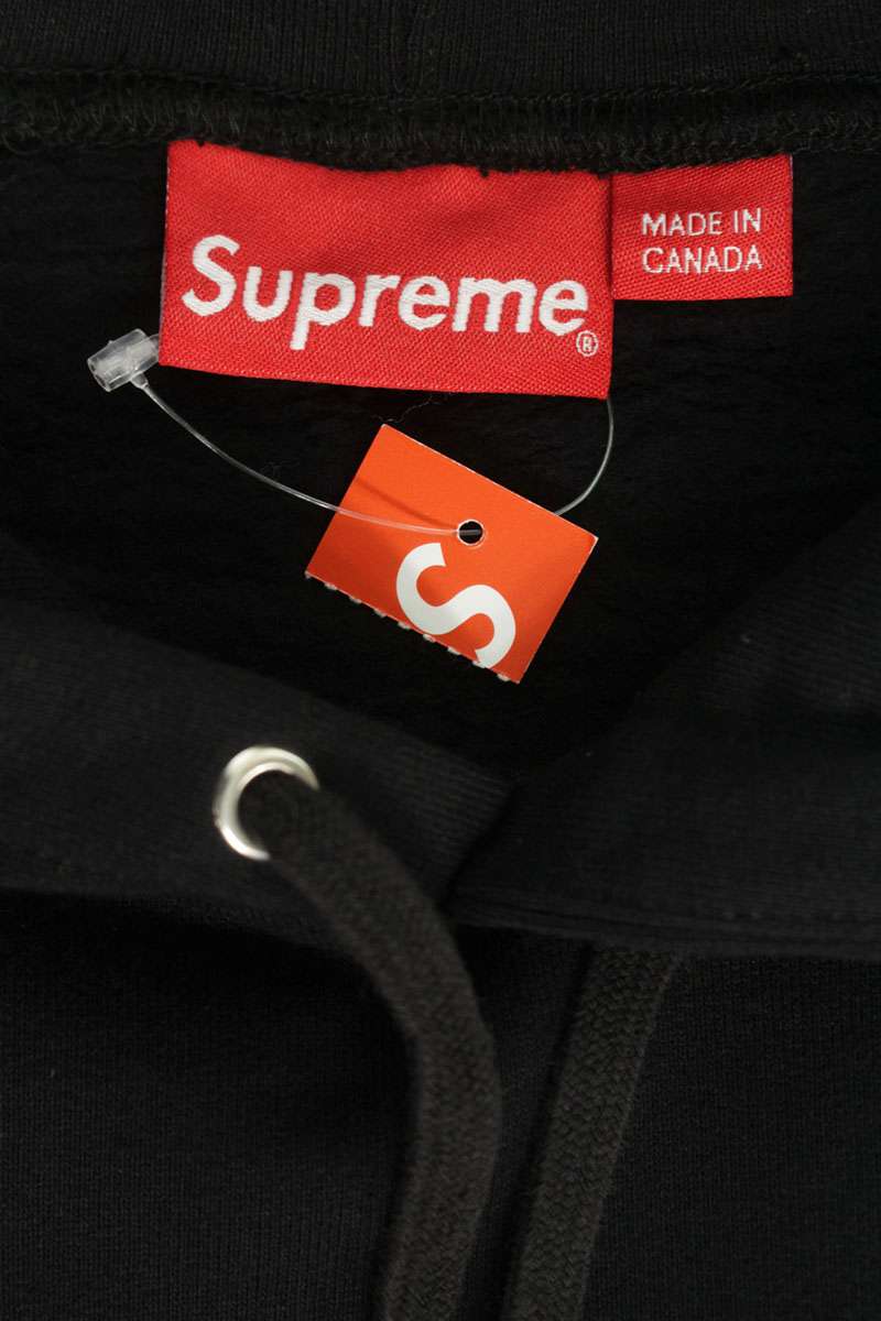 Supreme 22SS Malcolm X Hooded Sweatshirt Black Size S