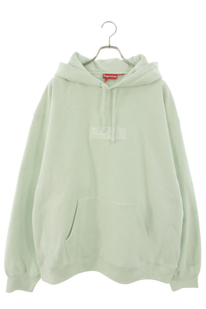 Supreme 23AW Box Logo Hooded Sweatshirt Green Size XXL
