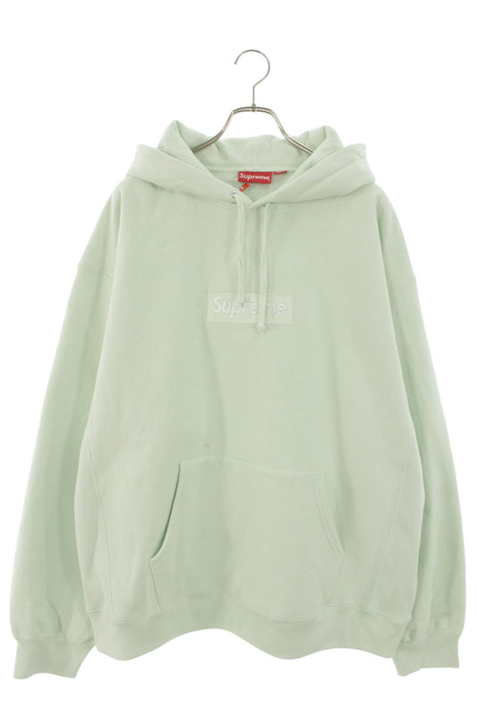 Supreme 23AW Box Logo Hooded Sweatshirt Green Size XXL