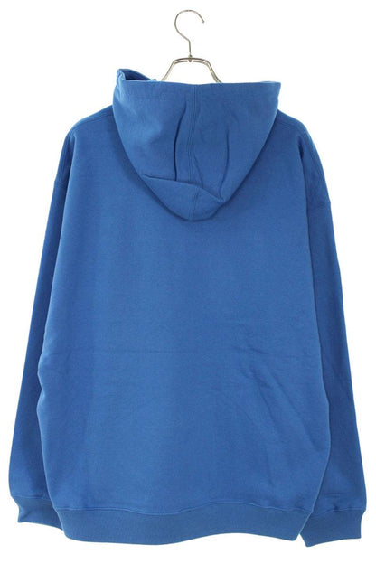 Supreme 21AW Reflective Hooded Sweatshirt Blue Size XL