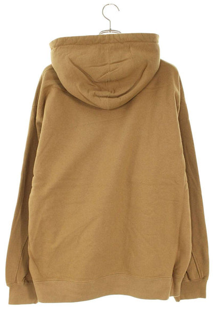 Supreme 22SS Cropped Panels Hooded Sweatshirt Brown Size XL