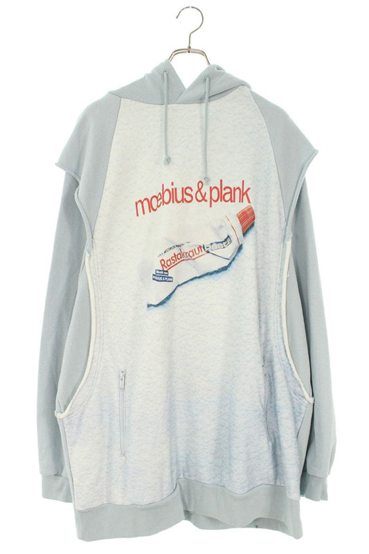 Undercover Hoodie Blue x White Size 4