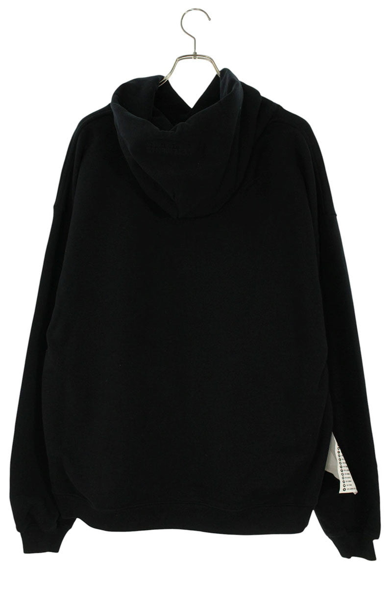 Vetements 22SS Logo Print Oversized Hoodie Black Size S