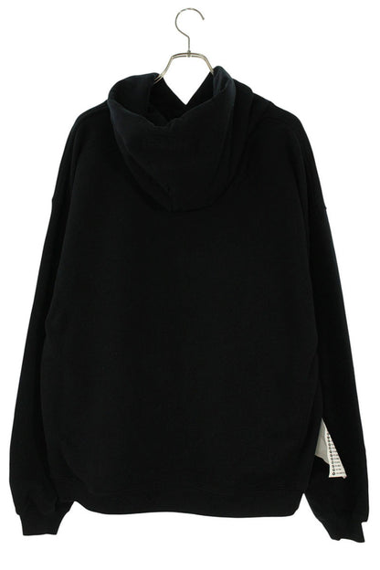 Vetements 22SS Logo Print Oversized Hoodie Black Size S