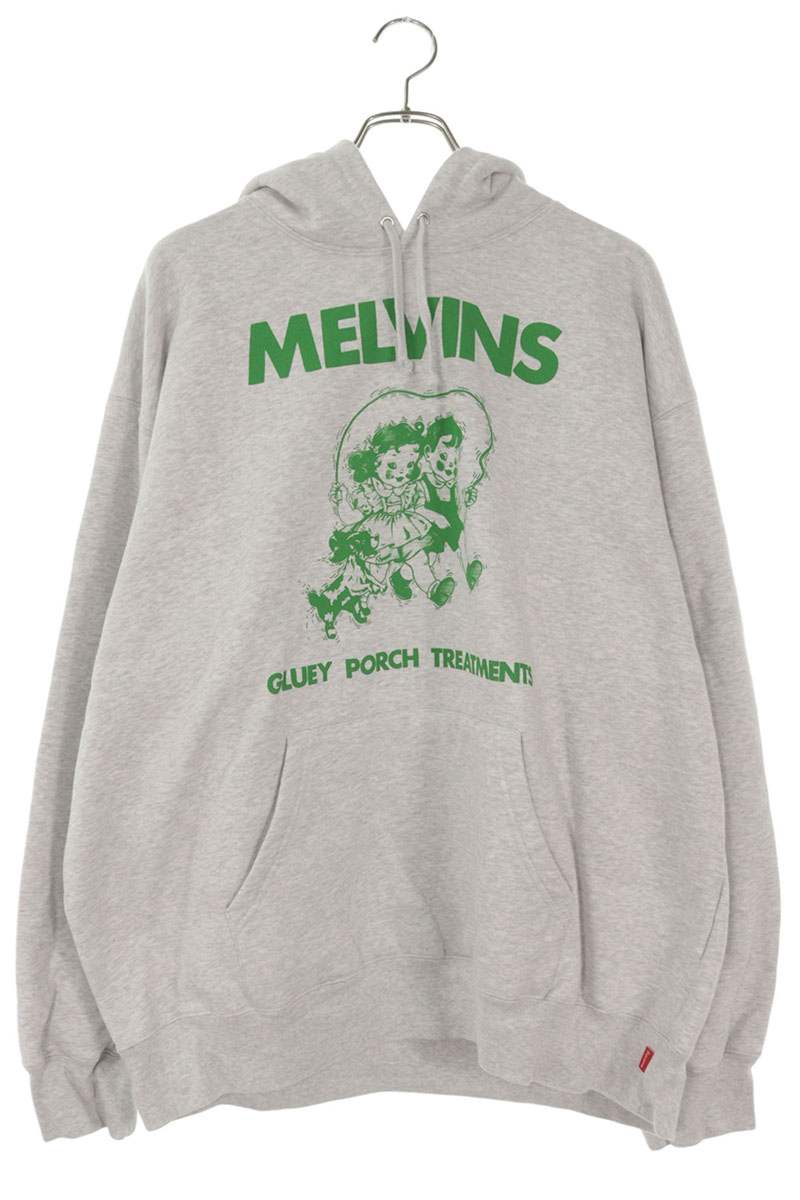 SUPREME Melvins Hooded Sweatshirt Graphic Print Size XL