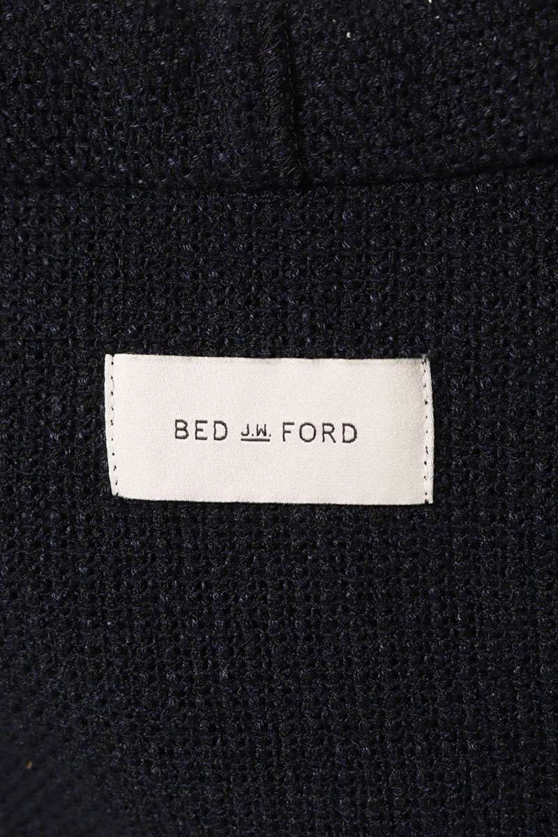 BED J.W FORD 25SS Pullover Hoodie Navy Size XS