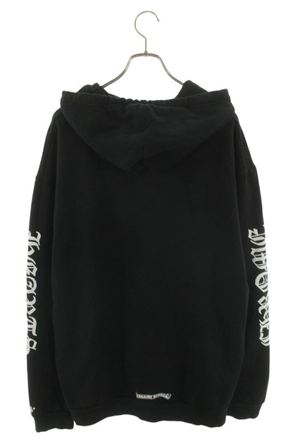 Chrome Hearts SWTSHRT PLV Logo Print Hoodie Black Size XL