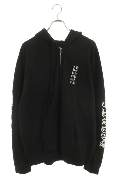 Chrome Hearts SWTSHRT HD ZIP Sleeve Logo Zip Hoodie Size XL