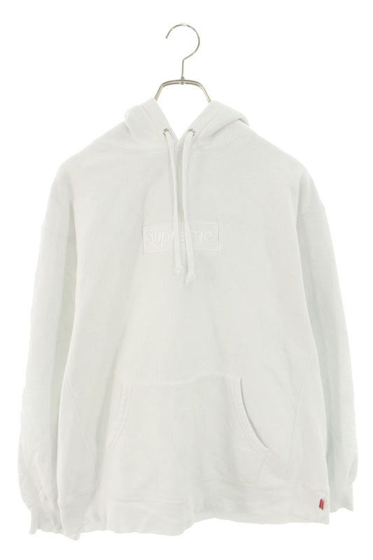Supreme 23AW Box Logo Hooded Sweatshirt White Size M