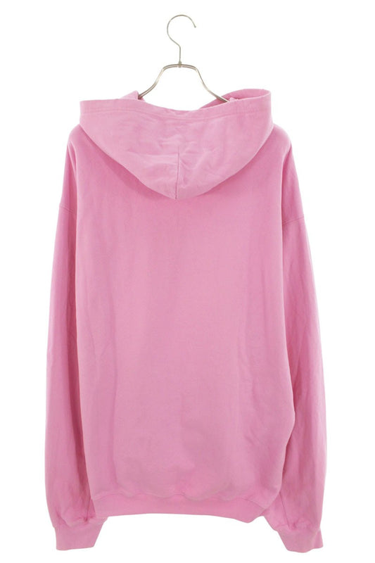 Balenciaga Front Logo Hoodie Pink Size S