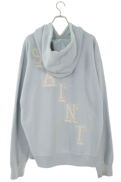 SAINT MICHAEL Vintage Angel Print Pullover Hoodie Size XL