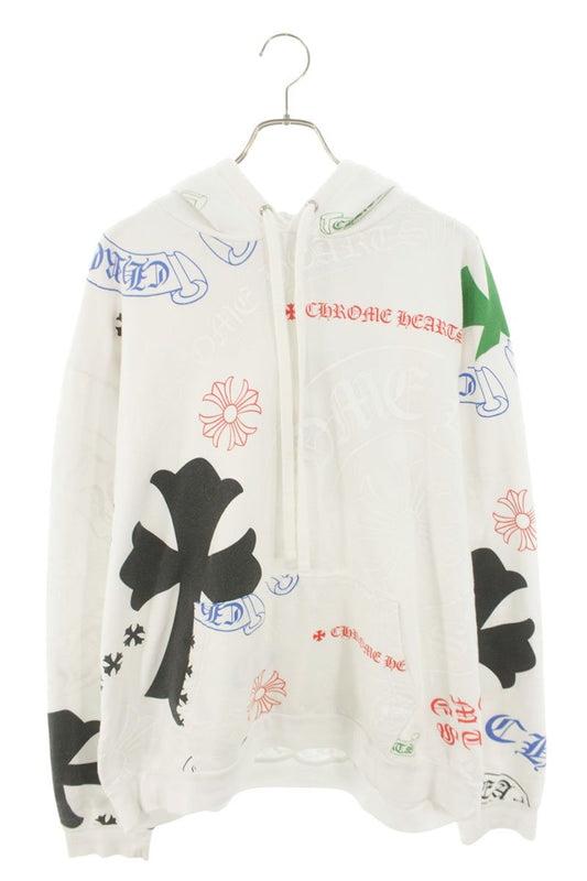 Chrome Hearts STENCIL HOODIE Stencil Print Hoodie Size L