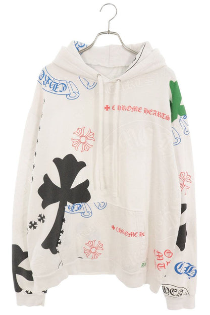 Chrome Hearts STENCIL HOODIE Stencil Print Hoodie Size L