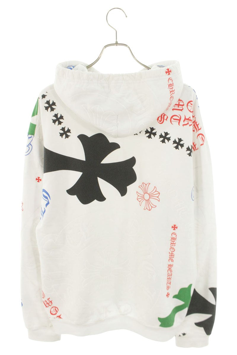 Chrome Hearts STENCIL HOODIE Stencil Print Hoodie Size L