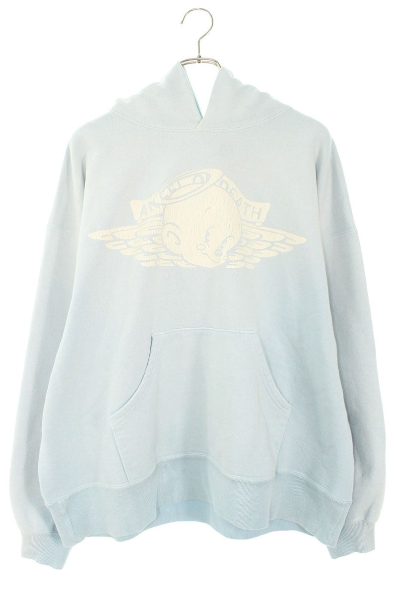 Saint Michael 26SS MICHAEL Vintage Hoodie Blue Size XL