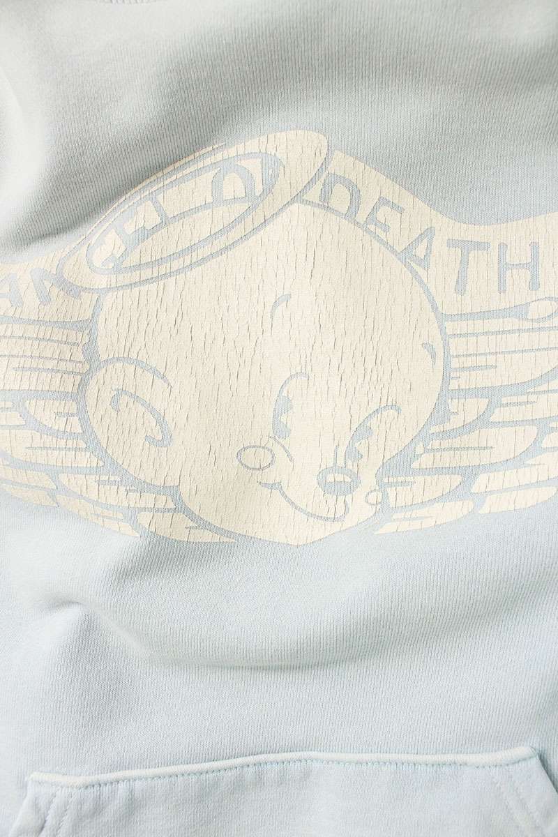 Saint Michael 26SS MICHAEL Vintage Hoodie Blue Size XL
