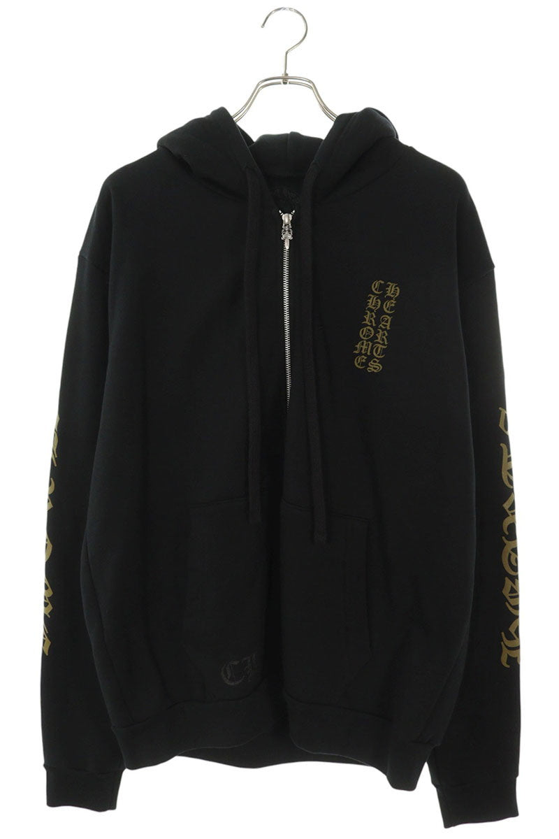 Chrome Hearts SWTSHRT HD ZIP Arm Logo Hoodie Size M