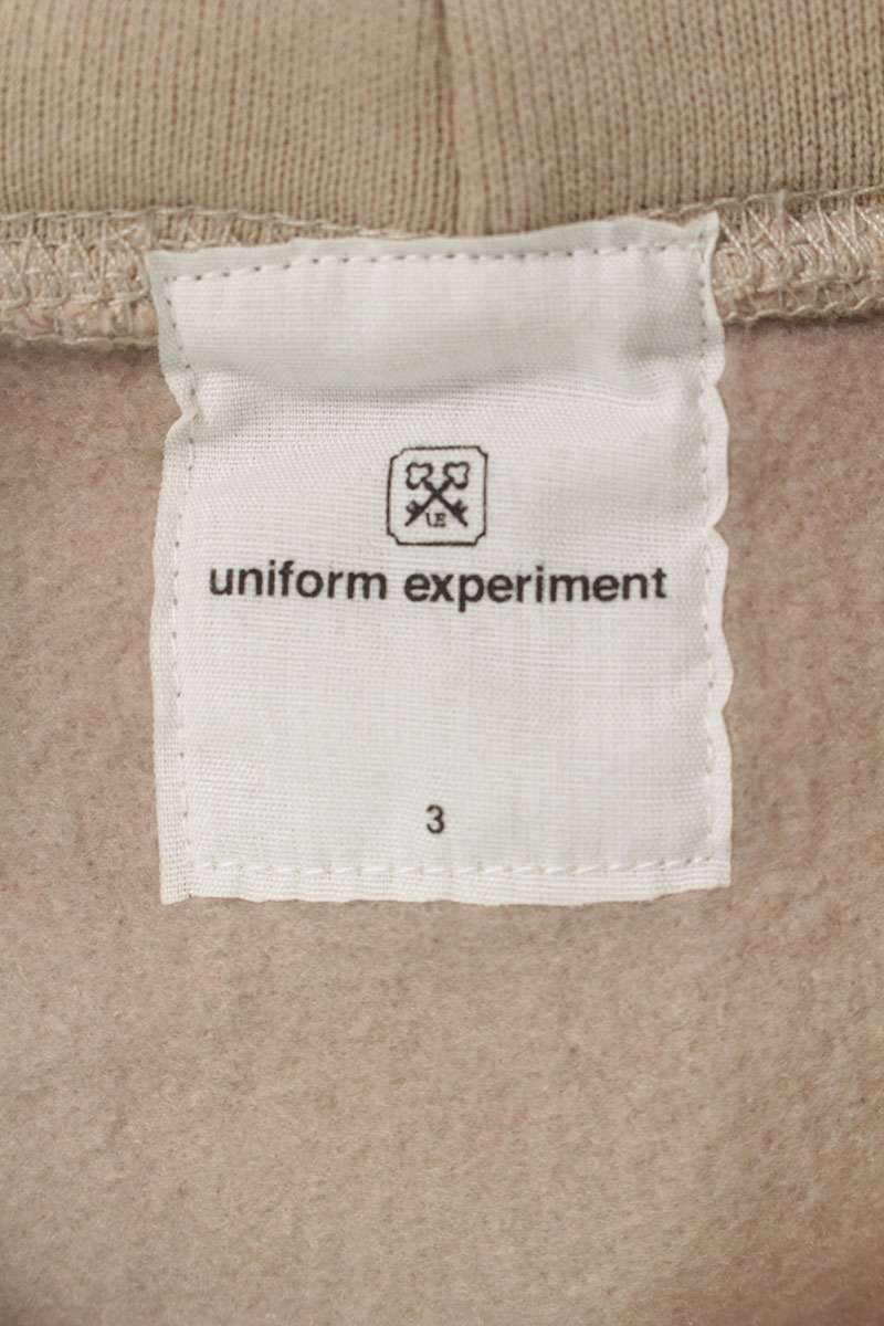 uniform experiment Embroidered Hoodie Pink Size L