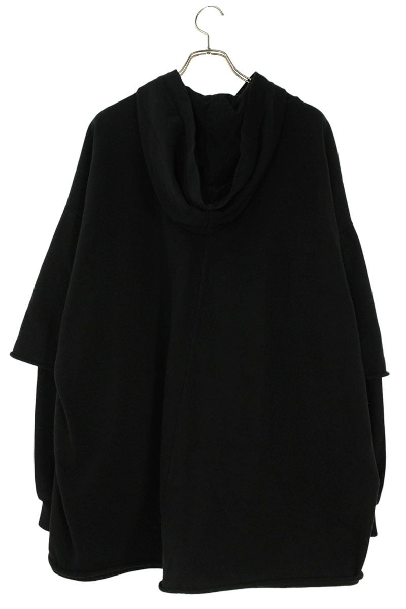 DRKSHDW 25SS TOMMY HUSTLER Layered Hoodie Black Size XXL