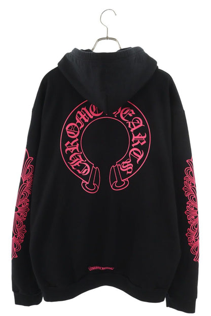 Chrome Hearts SWTSHRT HD ZIP Floral Sleeve & Back Size XL