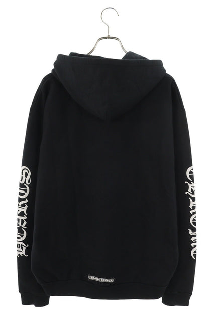 Chrome Hearts SWTSHRT HD ZIP Sleeve Logo Hoodie Black Size L