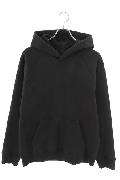 Chrome Hearts Y NOT PAPER JAM Cross Leather Hoodie Size M