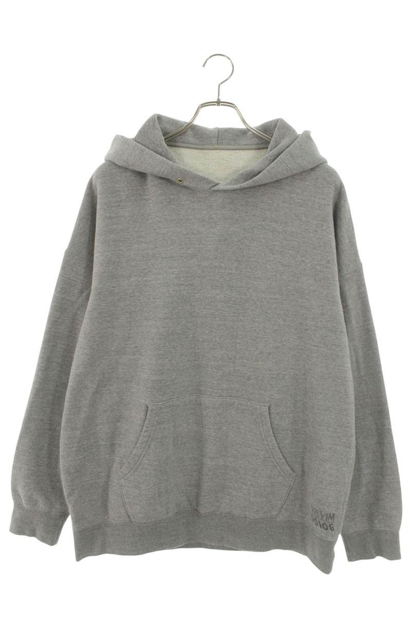VISVIM JUMBO HOODIE P.O. Gray Size L