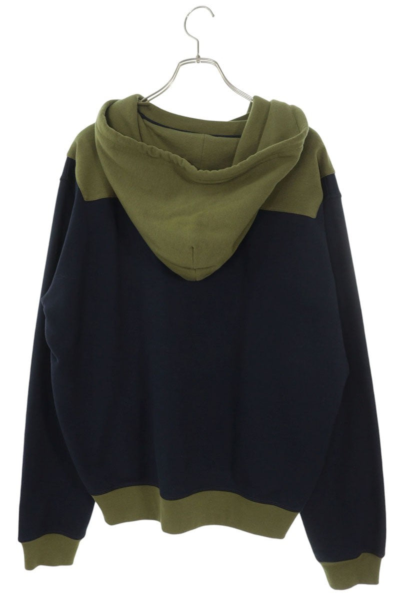 MARNI Logo Print Bicolor Pullover Hoodie Multi Size XL