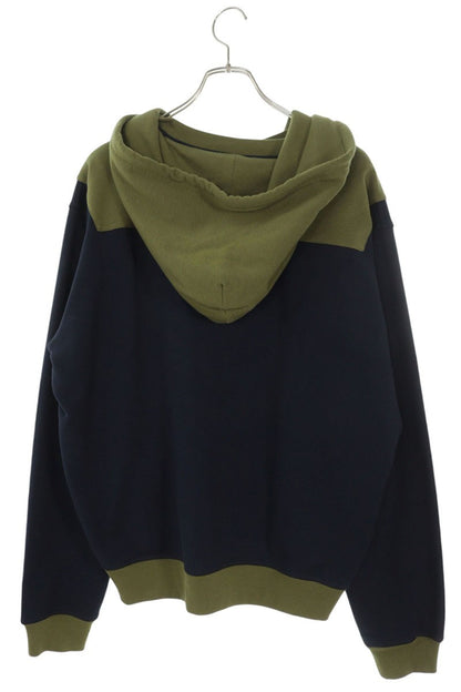 MARNI Logo Print Bicolor Pullover Hoodie Multi Size XL