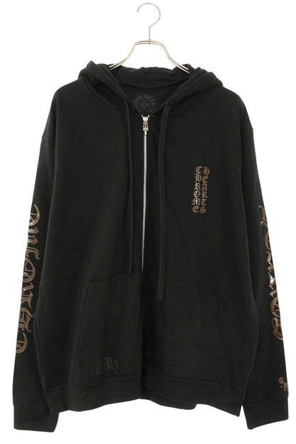 Chrome Hearts SWTSHRT HD ZIP Online Glitter Print Size L