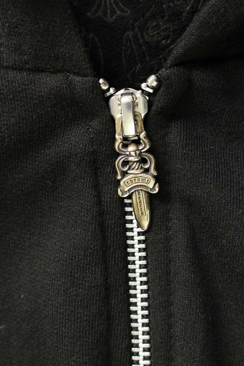 Chrome Hearts SWTSHRT HD ZIP Online Glitter Print Size L