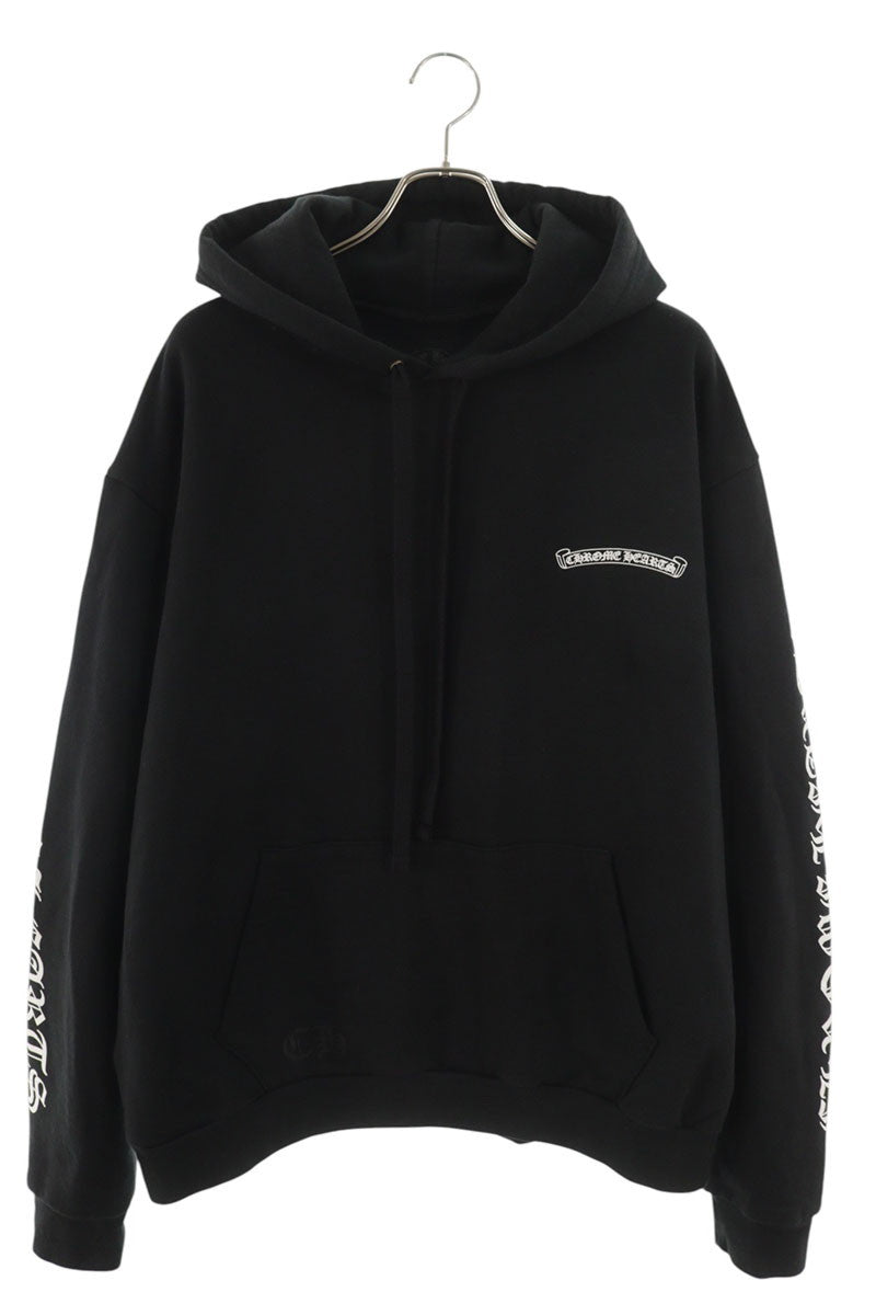 Chrome Hearts SWTSHRT PLVR Back Label Logo Hoodie Size L