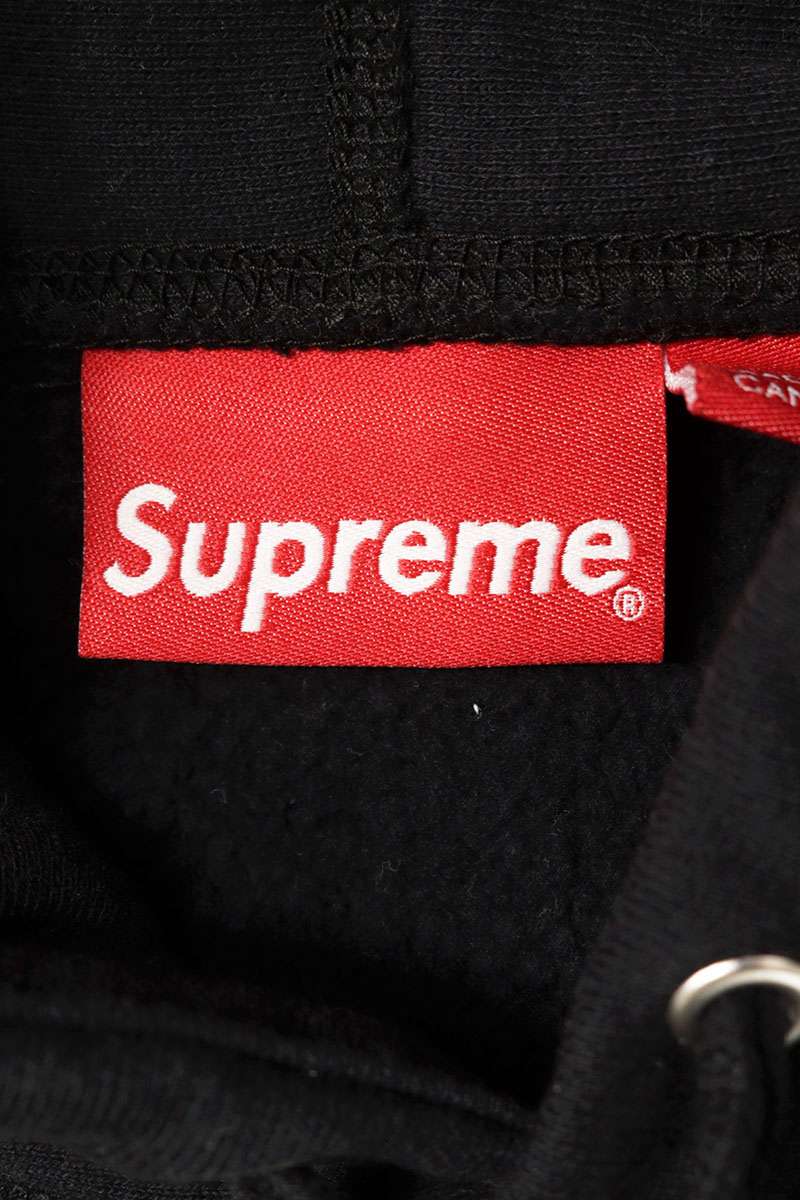 SUPREME KAWS 21SS Chalk Box Logo Hoodie Black Size S