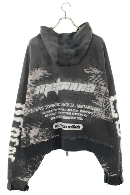 RIVINGTON roi Rebis Zip-Up Hoodie Gray Size L
