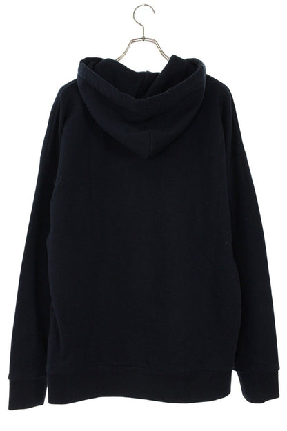 LOEWE Anagram Embroidered Hoodie Navy Size M